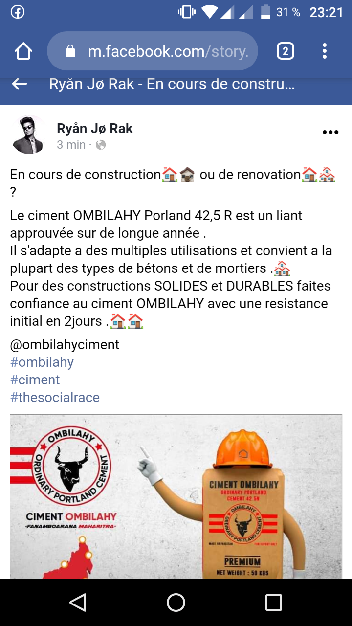 Ciment Ombilahy